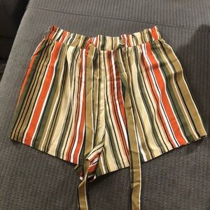 Shein paper bag waisted shorts